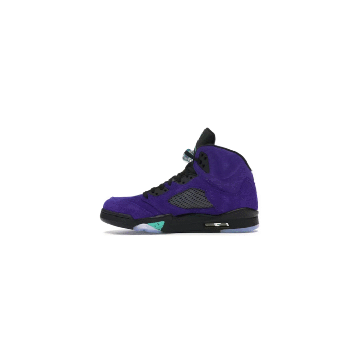 02_Side_Purple Brand New Jordan Retro 5 Alternate Grape